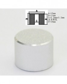 15X11-Alumínium 3,2X3,2mm...